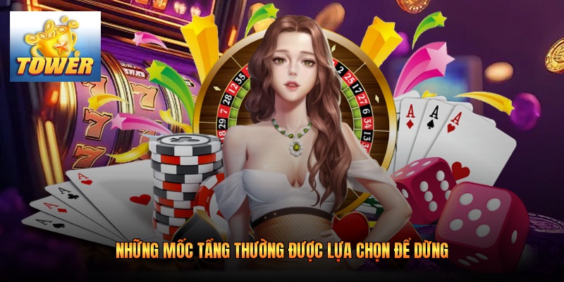 Những mốc tầng thường được lựa chọn để dừng